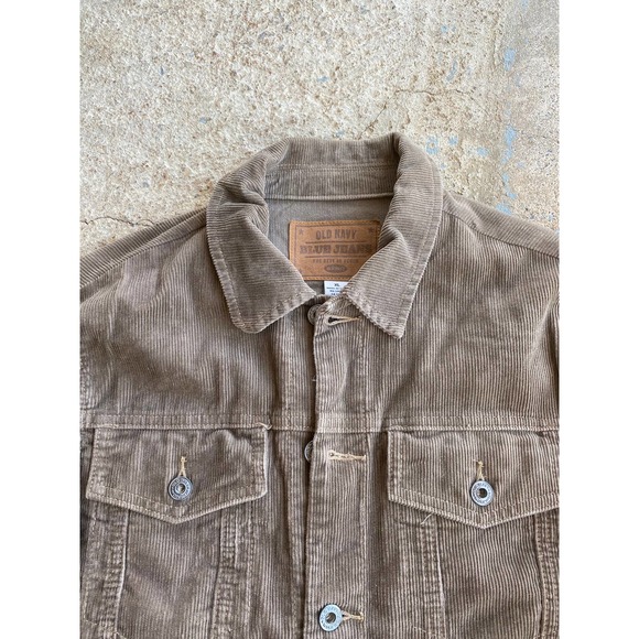 Vintage Y2K Brown Corduroy Trucker Jacket - Picture 2 of 8